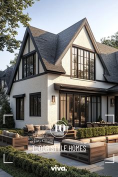 ♥ Are you dreaming of a charming Tudor-style home that combines modern elements with traditional flair? Explore this exquisite Tudor cottage with a modern twist, featuring a stunning exterior and beautiful color schemes. Ideal for those who love French and English cottage styles, this house captures the essence of cottagecore living. #TudorStyle #ModernTudor #CottageDecor 🏡✨ Cottagecore Living, Tudor Cottage, Grand Hall, Tudor Style Homes, Sipping Tea