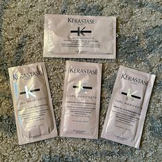 Kerastase - Curl Manifesto Samples 3 - 10ml Leave-In Treatment 1 - 15ml Hair Mask Treatment Kerastase Hair, Hair Mask, Leave In, Nutrition, Mask, Cream, Hair, Beauty, Color