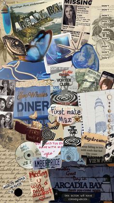 collage of various images and words from around the world