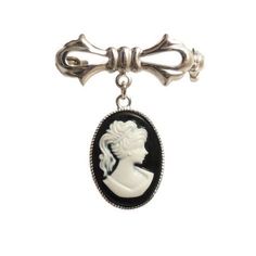 Cameo Rings, Victorian Cameo, Steampunk Rings, White Victorian, Elegant Gothic, Bow Brooch, Vintage Goth, Gothic Steampunk, Gothic Rings