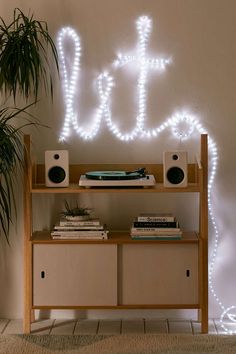 LED Rope String Lights - Urban Outfitters Teenager Bedroom Design, Modern Eclectic Home, Living Room Lounge, Fancy Houses, Dining Room Bar, Room Ideas Bedroom, Eclectic Home, Cozy Space