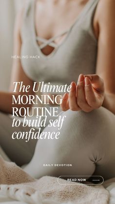 Try these morning routine ideas to build confidence and boost self-esteem! Learn how to build your confidence and become more confident with a self confidence challenge that integrates confident words and tips for being confident. This confidence challenge helps smart women improve self confidence and overcome low self confidence. Begin building confidence and showing up as the best version of yourself. Start with these simple confidence tips and embrace female empowerment! Self Confidence Challenge, Confident Words, Become The Main Character, Confidence Challenge, Calm Energy, Low Self Confidence, Pilates Routine