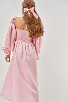 Dress by Sleeper Atlanta Sleeper Dress, Sleeper Dress, Classy Loungewear, Sleeping Wear, Pink Linen Dress, Millie Mackintosh, Leona Lewis, Luxury Loungewear