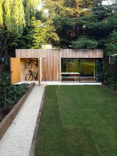 Garden Office by Green Studios Arch House, Casa Exterior, Garden Studio, Garden Buildings, Garden Office, Back Garden