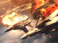 Jet Fighter Pilot, Ace Combat, Aircraft Images, F-14 Tomcat, Military Jets, Fighter Pilot, Gaming Wallpapers, Abstract Images, Fighter Planes