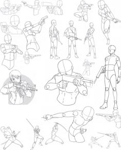 Fight sketches Action Poses With Swords Reference, Battle Pose Drawing Reference Two People, Holding Swords Pose Reference Drawing, Battle Poses Drawing Base, Holding A Shotgun Reference Drawing, Poses With Swords Reference, Battle Pose Drawing Reference, Holding Swords Reference Drawing, Reference Drawing Pose Male