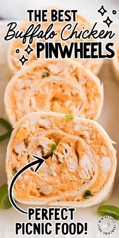 the best buffalo chicken pinwheels perfect picnic food