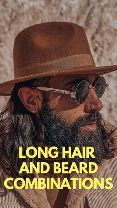 Long Hair and Beard Combination Beard Long Hair Men, Long Hair With Beard Men Style, Long Hair Long Beard, Long Hair And Beard Styles, Long Beard Styles For Men, Beard Long Hair, Beard And Long Hair, Long Hair And Beard, Latest Beard Styles