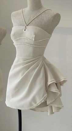 Fashion Preppy, Short Party Dress, Black Prom Dresses, White Dresses, Looks Chic, Homecoming Dress