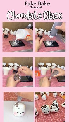 how to make fake bake chocolate glaze