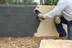 QUIKRETE Quikwall 50-lb Premixed Finish Coat Stucco Mix in the Stucco Mix department at Lowes.com Concrete Block Walls, Spanish Bungalow, Cinder Block Walls, Cement Blocks, Build A Wall, Cinder Block, Block Wall, Concrete Blocks, Concrete Wall