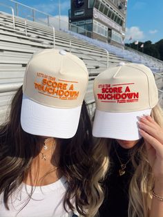 Score a touchdown - plzzzzzzzz hurrrrryyyyy! Haha, this hat is a must + unique on a white brim!  Comes in 3 colors: Orange, navy and, red!  So fun to rock while cheering on your favorite team!  adjustable snapback closure  Ships immediately unless on preorder! White Snapback Visor Hat With Letter Print, White Letter Print Snapback Visor Hat, White Letter Print Visor Snapback Hat, White Trucker Hat With Letter Print Visor, White Hat With Letter Print, One Size, White Adjustable Visor Trucker Hat, White Baseball Cap With Curved Brim For Game Day, White Curved Brim Baseball Cap For Game Day, White Curved Brim Hat For Baseball Season