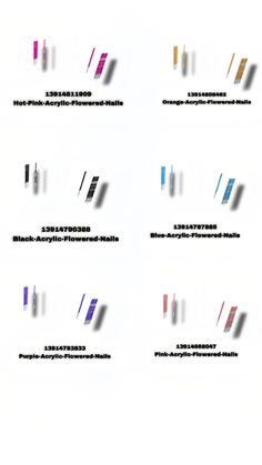 several different types of toothbrushes on a white background