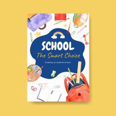 Back to school and education concept with poster template. Free Vector School Timetable Template, Guidebook Design, Diary Cover Design, Twitter Template, Education Illustration, Teachers Day Greetings, Timetable Template, Cute Panda Cartoon