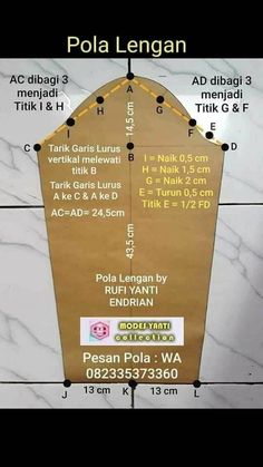 the map for pola lengan, which is located in an area with many different areas