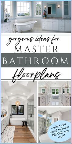 bathroom remodeling tips for master bathrooms