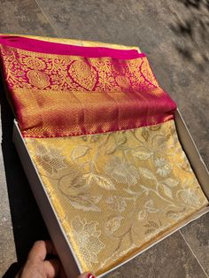 Pure kanchipuram silk saree  Whatsapp number 720136209 Kanchipuram Silk Saree, Fashion Jewelry