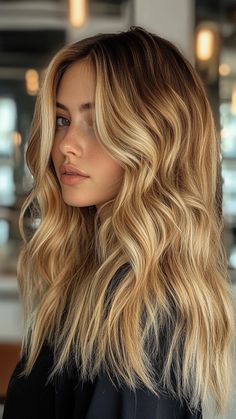 Dirty Blonde Dreams: 25 Stunning Hair Ideas for 2024 Blond To Natural Brown, Natural Redhead With Blonde Balayage, Golden Toned Blonde Hair, Honey Blonde Highlights On Dirty Blonde, Brunette To Golden Blonde, Butter Blonde Highlights On Brown Hair, Golden Blonde Balayage On Light Brown Hair, Honey Wheat Hair Color, Fall Dimensional Hair Color