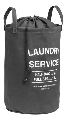 a laundry bag with the words laundry service on it