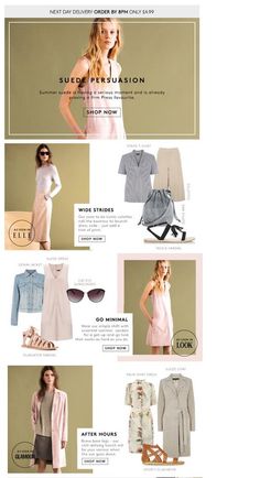 an image of a woman's clothing page with the words, fashion and accessories on it