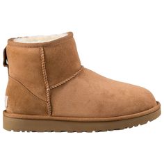 Ugg Chestnut, Ugg Classic Mini Ii, Classic Ugg Boots, Ugg Classic Mini, Fur Shoes, Sheepskin Boots, Ugg Classic, Classic Boots, Boots Brown