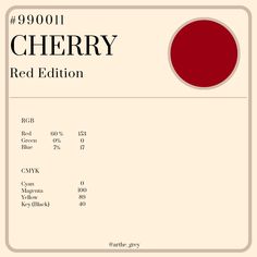 the cherry red editor's manual is shown in this image, with an orange circle on