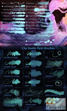 70+ Clip Studio Paint Brushes Collection Soft Brushes Clip Studio Paint, Clip Studio Paint Watercolor Brushes, Studio Clip Paint, Brushes For Clip Studio Paint, Clip Paint Studio Brushes, Clip Studio Brushes Free, Clip Studio Paint Tips, Clip Studio Paint Brushes Free