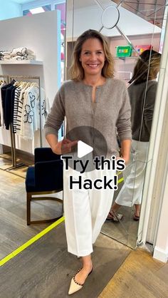 Styling Tricks Clothing, Sleeves Too Long Hack, Cardigan Hacks, Clothes Alterations, Dressing Tips, Shirt Hacks, Mode Tips