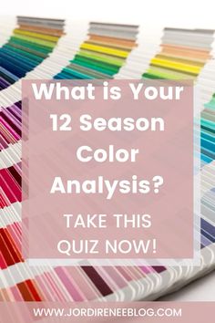 Color analysis is a tool to determine your best colors. Based on your natural coloring, you will be assigned one of twelve color seasons.
It's important to know your personal color palette if you want to glow up or find the best makeup, hair color and clothing that makes you look flawless Seasonal Color Analysis explore Your color palette, combos, makeup, jewelry, patterns, prints, etc #personalcoloranalysis #coloranalysis #makeup #colouranalysis #personalstylist #personalcoloranalysis #seasonalcoloranalysis #glowup #becomepretty #girl #prettyprivilege #glowuptips #glowupthreads... Cool Summer Analysis, How To Know Your Color Season, How To Do Your Own Color Analysis, What Color Season Am I Quiz, 12 Season Color Analysis Quiz, What Is My Color Season, How To Find Your Best Colors, Color Style Guide, Find Your Color Season