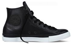 Leather Converse, Converse Sneakers, Gym Shoes, Converse Chuck Taylor All Star, Chuck Taylor Sneakers, Converse Chuck, Converse Chuck Taylor High Top Sneaker, Converse Shoes