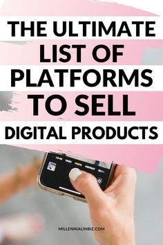 best platforms to sell digital products Small Business Marketing Plan, Logo Instagram, Product Logo, Instagram Promotion, Where To Sell, Best Websites, Etsy Seo, Create Digital Product