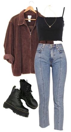 Moda Hippie, Look Grunge, Mode Boho, Neue Outfits, Swaggy Outfits, Edgy Outfits