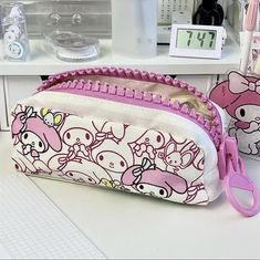 My Melody Cartoon Graphic Kawaii Pencil Case For Girls Women  | eBay Cute Zipper Pouch Stationery For School, Kawaii School Pencil Case With Zipper, Kawaii Pencil Case With Zipper For School, Kawaii Pencil Case With Zipper Pouch For School, Cute School Pencil Case Pouch, Cute School Pouch Pencil Case, Cute Pouch Pencil Case For School, Cute School Stationery Pouch, Kawaii School Pencil Case With Pen Slots