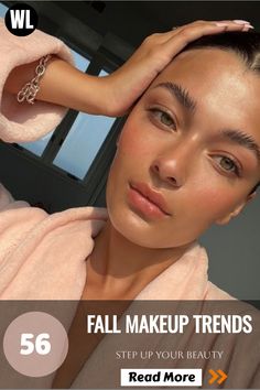 Super dewy fall makeup look for a fresh autumn vibe Dewy Makeup Look