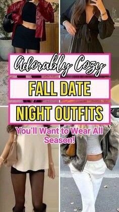 Cute Casual Date Outfits Fall, November Date Night Outfit, Night Put Outfit, Fall Casual Date Night Outfit, Cute Fall Date Night Outfits, Nice Restaurant Outfit, Fall Club Outfits Night, Fall Club Outfits Night Going Out, Casual Fall Date Night Outfit