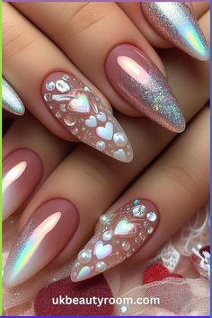 If you are doing something special for Valentine’s Day, why not decorate your nails with Valentine’s day nail art? Nail designs for Valentine’s Day usually include hearts or roses, and traditional Valentine’s Day colors, like pink, red and white. This post lists 30 ideas for Valentine’s Day Nails. Trendy, short designs, simple, gel, acrylic, pink, square, french tip, black, acrylic coffin, pink and red, short almond, simple Nails With A Heart Design, Nails Trendy Short, French Tip Black, Russian Nails, Square French Tip, Cutout Art, Art Nail Designs, Birthday Nail Designs, Square French