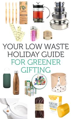 various items that include candles, soaps and other things to use for holiday gifts