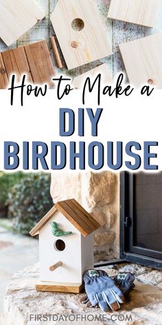 how to make a diy birdhouse