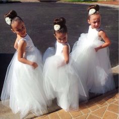 White Flower girl Tulle Cute New Brithday Party Baby Little Kids Flower Girl Dress Princess Girls Pageant Dresses Kids Prom Puffy Ball Go on Storenvy Toddler Flower Girl Hairstyles, Girls Pageant Dresses Kids, Simple Flower Girl Dresses, Long Flower Girl Dresses, Toddler Flower Girls, White Flower Girl Dresses, Tulle Flower Girl, Girls Pageant Dresses