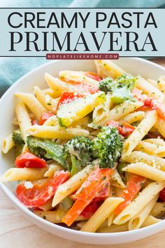 Creamy Pasta Primavera Recipe Dinner With Fresh Veggies, Creamy Veggie Pasta Recipes, Broccoli Zucchini Pasta, Peppers And Pasta Recipes, Alfredo Pasta Recipes With Vegetables, Pasta And Veggies Recipes Dinners, Sauteed Veggies And Pasta, Olive Garden Recipes Main Dishes, Alfredo Pasta With Veggies