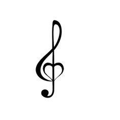 a black and white photo of a treble with the word music written below it