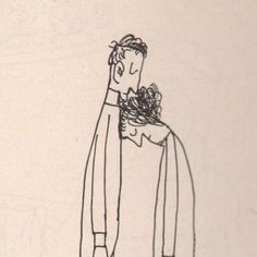 a drawing of a man and woman holding each other