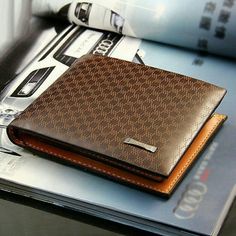 Brand New Great For Gift Fast Shipping Check Out My Closet For Other Men's Wallets Card Holder Purse, Photo Holder, Men's Wallet, Pu Leather Wallet, Pocket Cards, Wallet Organization, Naha, Credit Card Holder, Id Holder