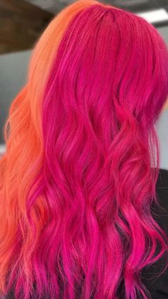 Hair Colour Design, Creative Hair Color, Dyed Hair Inspiration, Hair Therapy