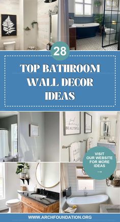 the top bathroom wall decor ideas in this postcard is an excellent way to decorate your home