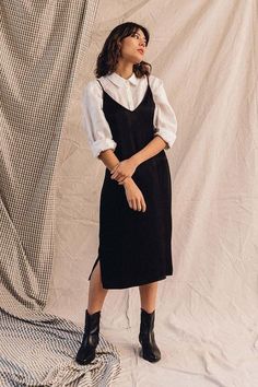 Mode Inspo, Inspiration Mode, Black Slip Ons, Looks Style, Mode Inspiration, Office Outfits, Looks Vintage, Outfits Casuales, Modest Outfits