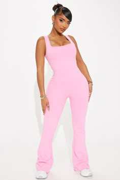 Available In Black, Tangerine, And Hot Pink. Active Jumpsuit Scoop Neck Sleeveless Cut Out Detail Padded Super Soft Ruched Medium Impact Stretch Body 77% Polyester 23% Spandex Inner Mesh 82% Nylon 18% Spandex Imported | Body Burn Super Soft Active Jumpsuit in Hot Pink size 2X by Fashion Nova Sleeveless Elastane Jumpsuits And Rompers For Workout, Sleeveless Stretch Elastane Jumpsuits And Rompers, Stretch Sleeveless Elastane Jumpsuits And Rompers, Trendy Sleeveless Elastane Bodysuit, Pink Sleeveless Jumpsuits And Rompers For Workout, Pink Sleeveless Bodysuit For Loungewear, Pink Sleeveless Bodysuit For Workout, Pink Sleeveless Workout Bodysuit, Pink Sleeveless High-stretch Bodysuit