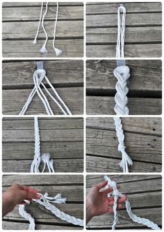 the instructions for how to tie a knot