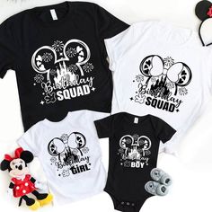 Disney Birthday Shirt, Disney Birthday Squad, Mickey Birthday Boy, Minnie Birthday Girl, Disney Birthday Trip  Tshirt Disney Birthday Shirt Ideas, Disney Birthday Boy Shirt, Disney Birthday Trip, Disney World Birthday, Disney Birthday Shirt, Disney 2023, Band On The Run, Travel Tshirt, Birthday Trip