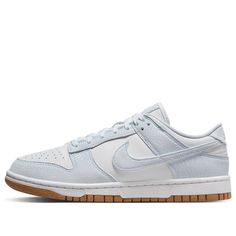 (WMNS) Nike Dunk Low Next Nature 'Football Grey Gum' FN6345-100 Nike Dunk Low Next Nature, Nike Dunk Lows, Nike Dunks Low, Cazal Sunglasses, Dunk Low Nike, Grey Style, Dunks Nike, Cute Nike Shoes, Cute Nikes